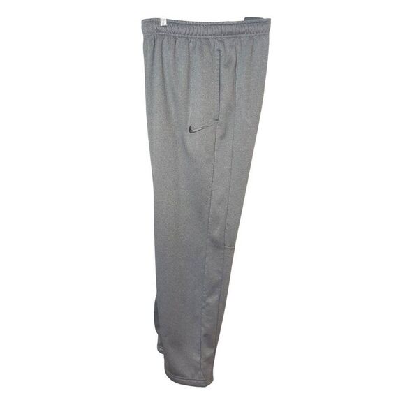 Nike Men's Therma-Fit Training Athletic Pants Sweatpants Pockets Size L Grey - Picture 5 of 7